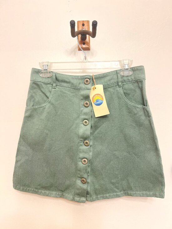 Jungmaven Dresses & Skirts - Jungmaven Button Front Skirt Vassar Skirt Hemp NWT